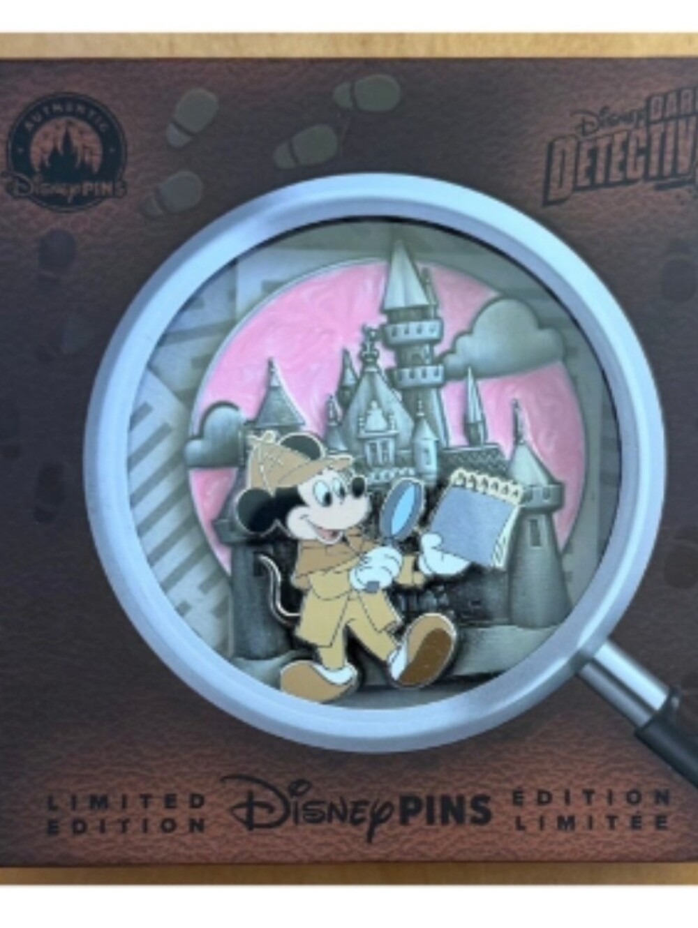 Disneyland Resort Mini Jumbo Disney Daring Detectives Series Mickey Mouse - Picture 4 of 4